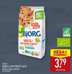 ALDI BJORG Muesli aux fruits secs offre