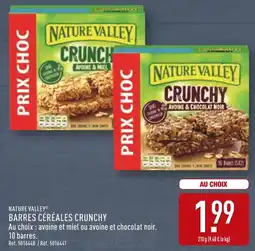 ALDI NATURE VALLEY Barres céréales crunchy offre