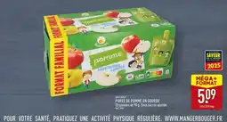 ALDI BACCARA Purée de pomme en gourde offre