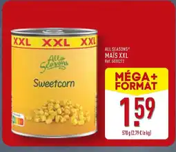 ALDI ALL SEASONS Maïs XXL offre