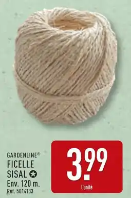 ALDI GARDENLINE Ficelle sisal offre