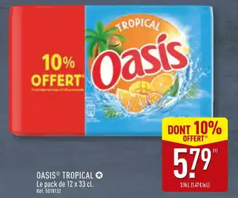 ALDI OASIS Tropical offre