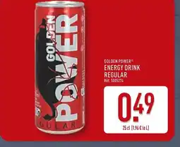 ALDI GOLDEN POWER Energy drink regular offre