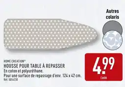 ALDI HOME CREATION Housse pour table à repasser offre