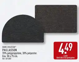 ALDI HOME CREATION Paillasson offre