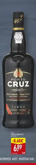 ALDI CRUZ Porto tawny 18° offre