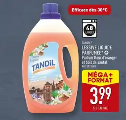 ALDI TANDIL Lessive liquide parfumée* ✪ offre