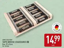 ALDI HOME CREATION Tapis brosse-chaussures offre