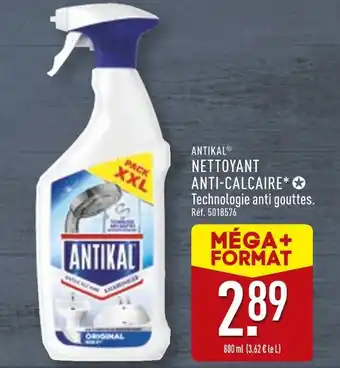 ALDI ANTIKAL Nettoyant anti-calcaire offre