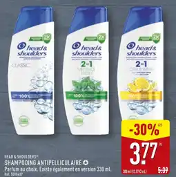 ALDI HEAD & SHOULDERS Shampooing antipelliculaire offre