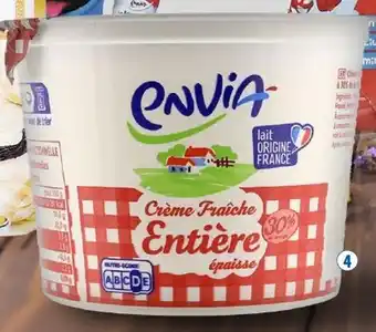 Lidl ENVIA Crème fraîche entière épaisse offre