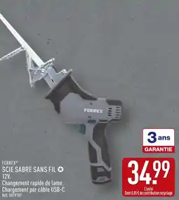 ALDI FERREX Scie sabre sans fil offre