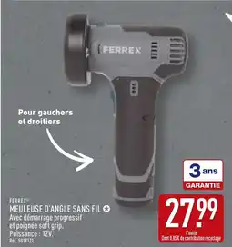 ALDI FERREX Meuleuse d'angle sans fil offre