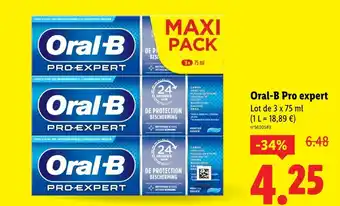 Lidl Oral-b pro expert offre