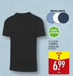 ALDI UP 2 FASHION T-shirts du m au xxl offre