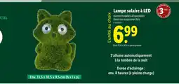 Lidl Lampe solaire à LED offre