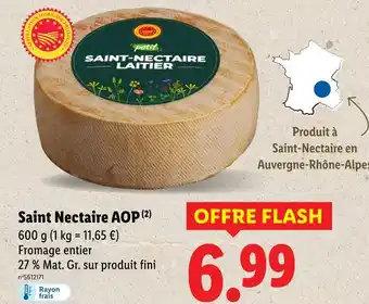 Lidl Saint Nectaire AOP offre