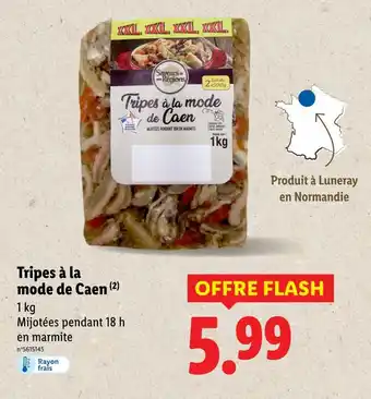 Lidl Saveurs de nos Régions Tripes à la mode de Caen offre