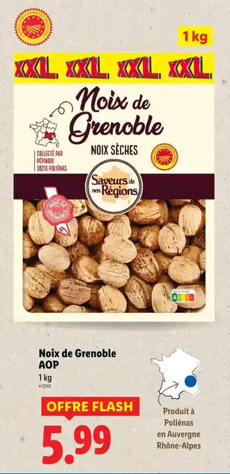 Lidl SAVEURS DE NOS RÉGIONS Noix de grenoble aop offre