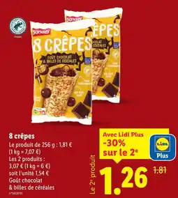 Lidl SONDEY 8 crêpes offre