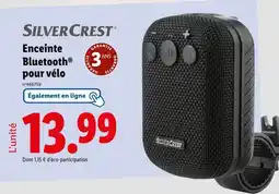 Lidl SILVERCREST Enceinte Bluetooth pour vélo offre