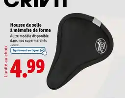 Lidl Crivit Housse de selle à mémoire de forme offre