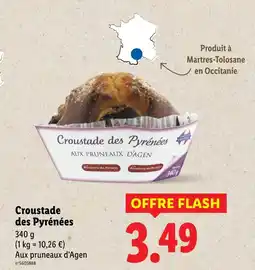 Lidl Croustade des pyrénées offre