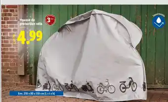 Lidl Housse de protection vélo offre