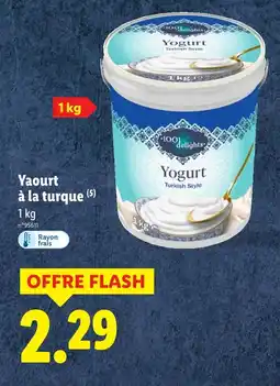 Lidl Yaourt à la turque offre