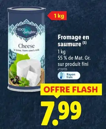 Lidl Fromage en saumure offre