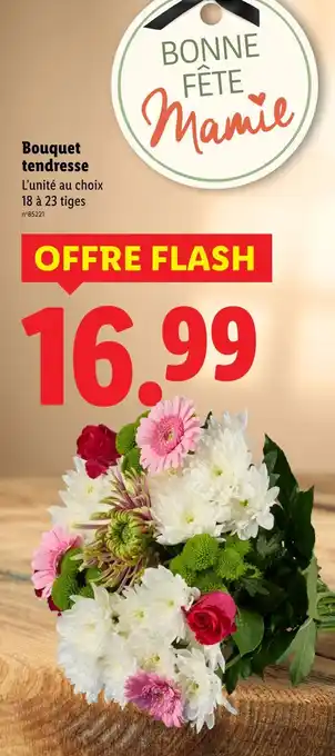 Lidl Bouquet tendresse offre