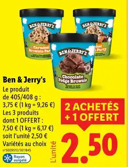 Lidl Ben & Jerry's offre