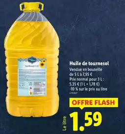 Lidl 1001 DELIGHT Huile de tournesol offre