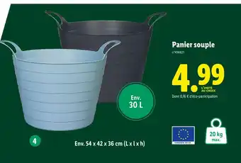 Lidl Panier souple offre