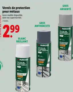 Lidl PARKSIDE Vernis de protection pour métaux offre