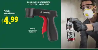 Lidl PARKSIDE Pistolet pour aérosols offre