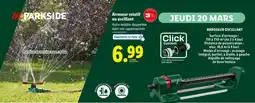 Lidl PARKSIDE Arroseur rotatif ou oscillant offre