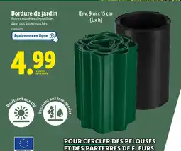 Lidl Bordure de jardin offre