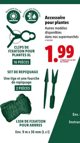 Lidl Parkside Accessoire pour plantes offre