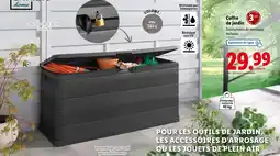 Lidl Coffre de jardin offre