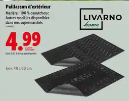 Lidl LIVARNO HOME Paillasson d’extérieur offre