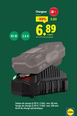 Lidl PARKSIDE Chargeur offre