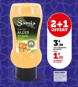 Super U Samia Sauce offre