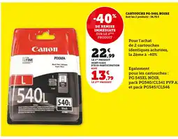 Super U CANON Cartouche pg-540l noire offre