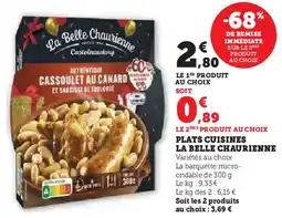 Super U LA BELLE CHAURIENNE Plats cuisines offre