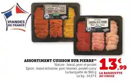 Super U Assortiment cuisson sur pierre offre