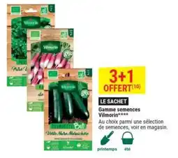 Gamm vert Gamme semences Vilmorin offre