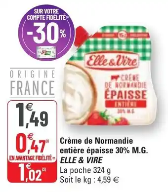 G20 Crème de normandie offre