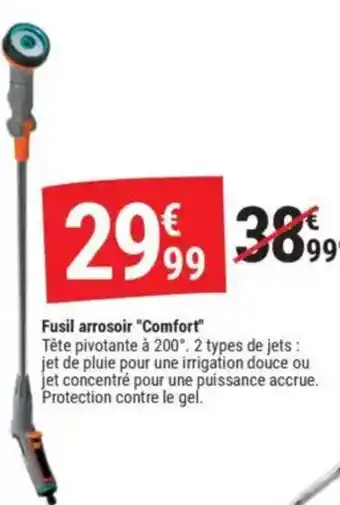 Gamm vert GARDENA Fusil arrosoir "Comfort" offre