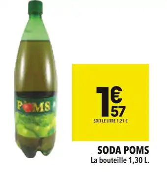 Supeco Soda poms offre